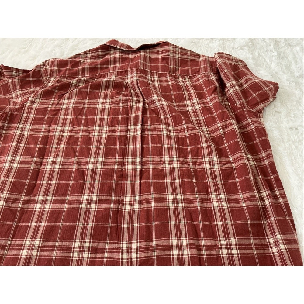 Eddie Bauer Short Sleeve Classic Fit 2xl Button Down Mens Shirt - Picture 6 of 6